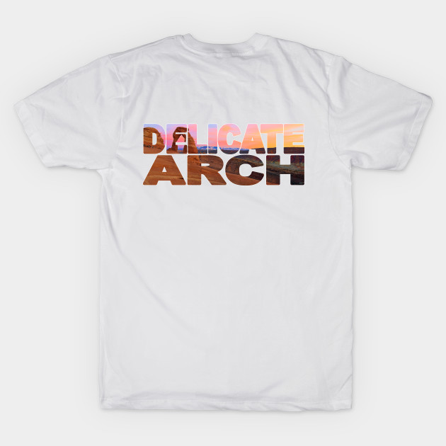 DELICATE ARCH - Utah USA Sunset Glow by TouristMerch